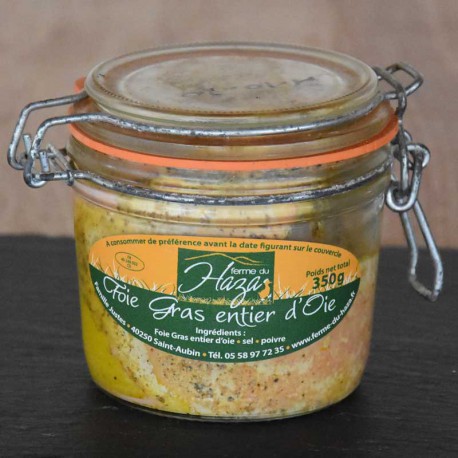 Foie gras d'oie entier - 350 g